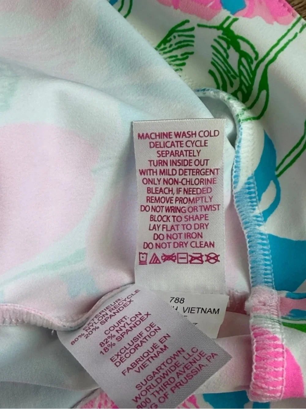 NWT Lilly Pulitzer UPF 50+ Luxletic Marilla High Rise Skort